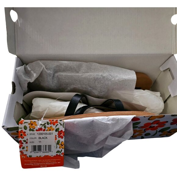 Muk Luks Women S About Town Sandals Black / 11 - Picture 3 of 8